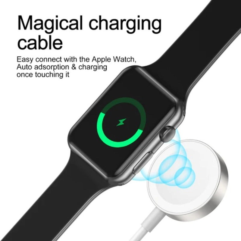 JOYROOM S-IW003S IP smart watch magnetic charging cable 0.3m-white